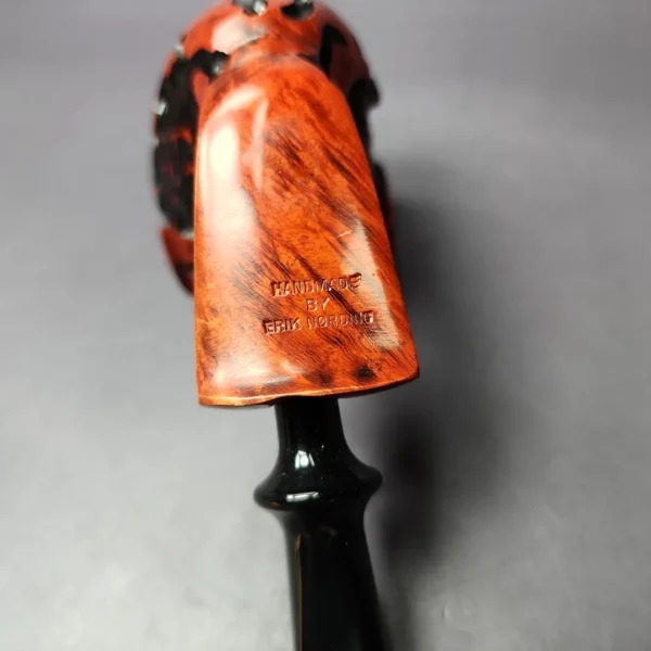 Nording Partially Rusticated Freehand Estate Briar Pipe, Unsmoked - Image 2