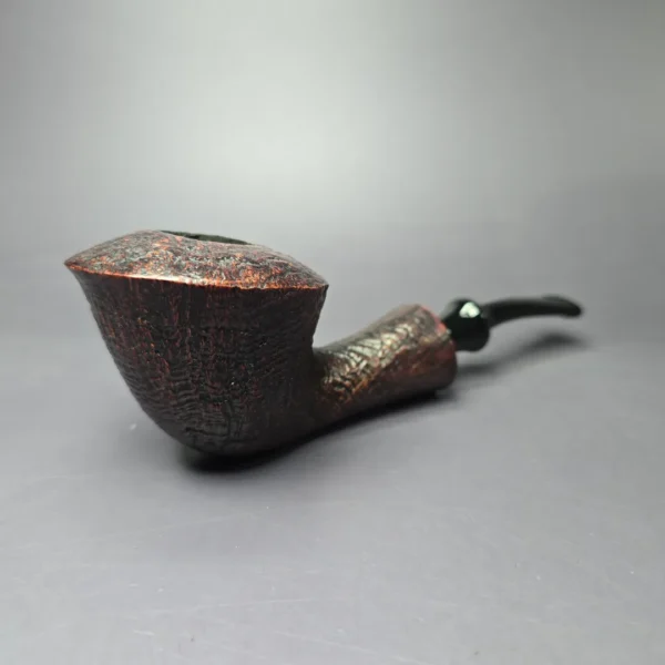 Savinelli Autograph Sandblasted Dublin Estate Briar Pipe, Italian Estates - Image 2