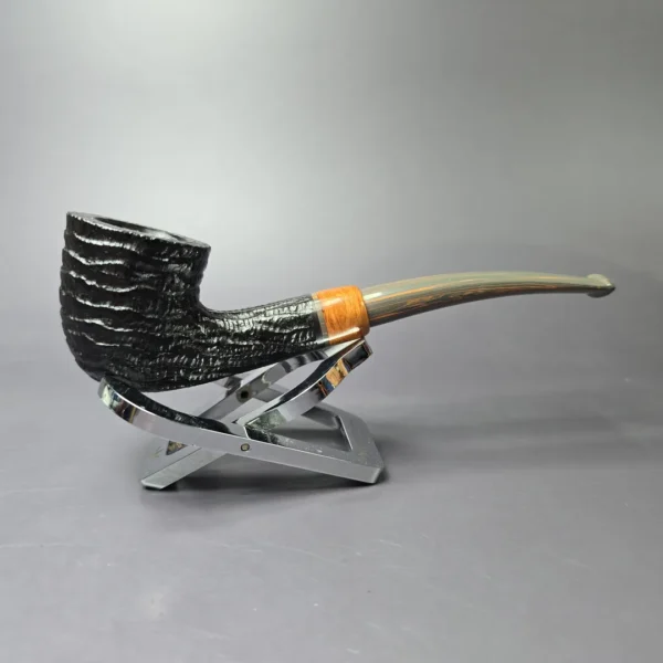 la Biota Economica Rusticated Dublin Handmade Briar Pipe, New - Image 2