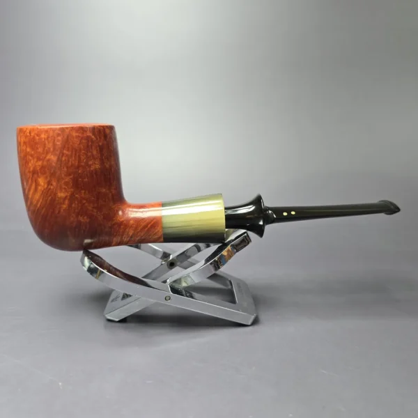 Savinelli Nonpareil 9128 Smooth Billiard Estate Briar Pipe, Italian Estates - Image 2