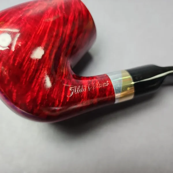 Aldo Velani Ultima D 52 Smooth Oom Paul Estate Briar Pipe, Italian Estates - Image 2