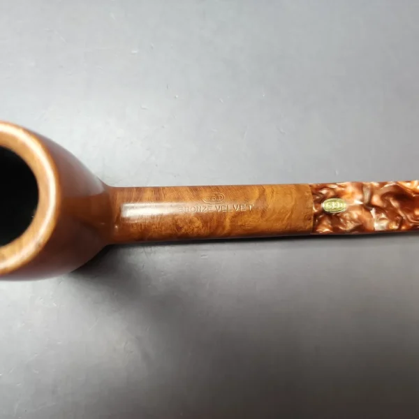 GBD Bronze Velvet 1451 Smooth Lumberman Estate Briar Pipe, English Estates - Image 2