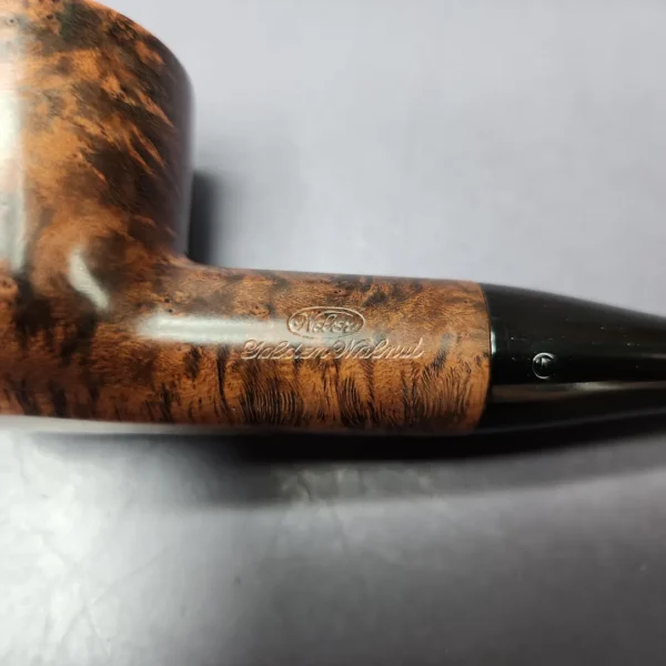 Weber Golden Walnut Smooth Stout Pot Estate Briar Pipe, American Estates - Image 2