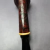 HS Studio Sandblasted Long Shank Peewit w/ Boxwood Estate Briar Pipe, Unsmoked - Image 2