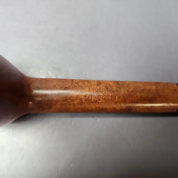 GBD Pedigree 1 256 Smooth Lumberman Estate Briar Pipe, English Estates - Image 2