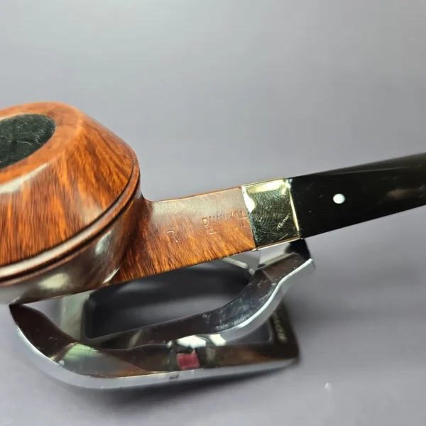 Dunhill 1950 R (Root Briar) O w/14k Gold Smooth Bulldog Estate Briar Pipe, English Estates - Image 2