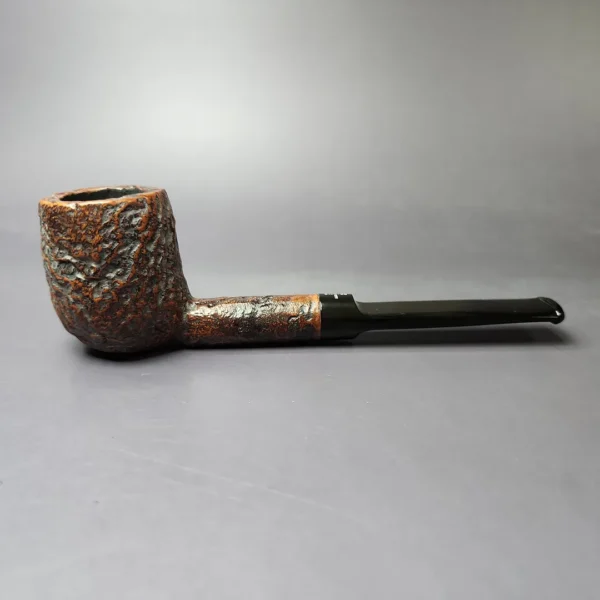 Barling King 6199 Sandblasted Billiard Estate Briar Pipe, English Estates - Image 3