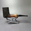 4th Generation (by Ascorti) Forza Grappa 1882 Rusticated Stack Estate Briar Pipe, Unsmoked - Image 3