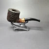 4th Generation (by Ascorti) Forza Grappa 1957 Rusticated Pot Estate Briar Pipe, Unsmoked - Image 3