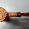 Pipe Tristan Ammonite Rusticated Poker Sitter Handmade Briar Pipe, New - Image 3