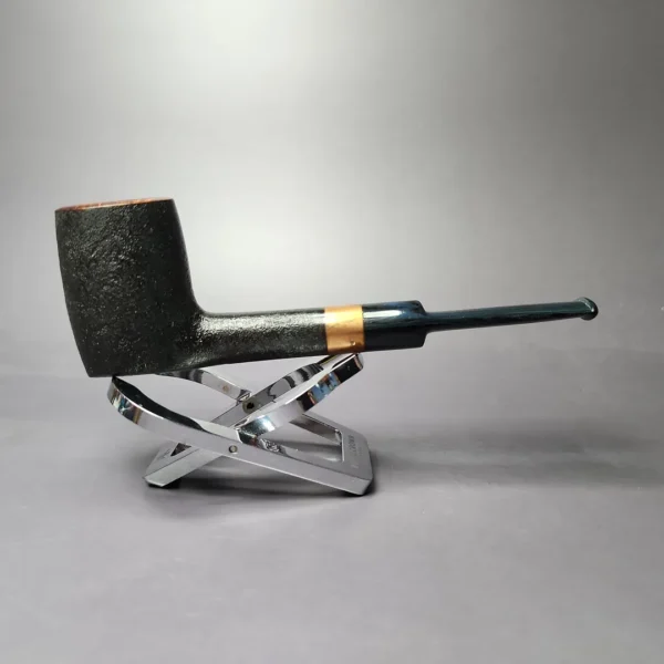 4th Generation Pipe of the Year 2023 by Bruno Nuttens Sandblasted Estate Briar Pipe, Unsmoked - Image 3