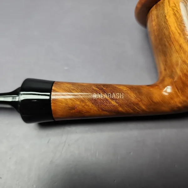 Brebbia Calabash Argento 2 Smooth Estate Briar Pipe, Italian Estates - Image 3