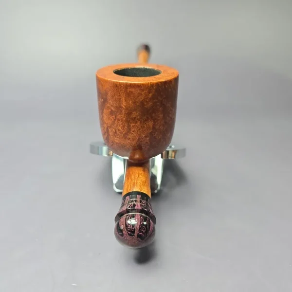 Moonlight Pipes "Ultra-Cavalier" w/Olivewood Handmade Briar Pipe, New - Image 3
