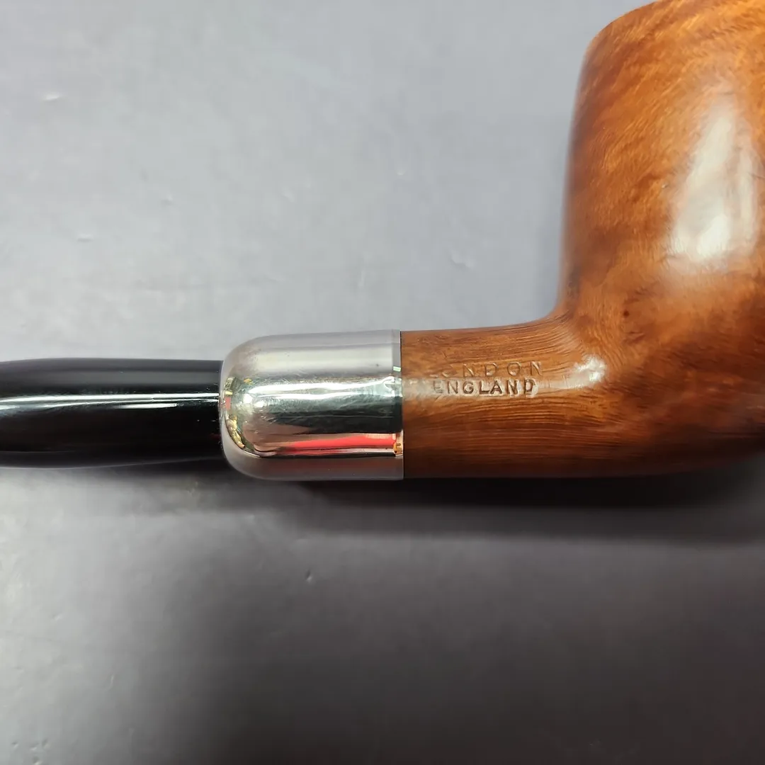 A. Oppenheimer & Co Keystone Smooth Billiard Estate Briar Pipe, English Estates - Image 3
