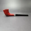 Ashton Claret XX Sandblasted Zulu w/ Silver Estate Briar Pipe, Unsmoked - Image 3