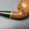 Peterson Emerald 03 Smooth Bent Apple Estate Briar Pipe, Irish Estates - Image 3