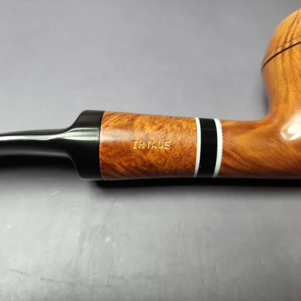 Brebbia Triade Smooth Rhodesian Estate Briar Pipe, Italian Estates - Image 3