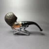 Peterson Dublin Filter XL02 Rusticated Apple Briar Pipe, Fishtail, New, 9mm - Image 3