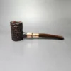 Peterson 2024 Christmas Pipe 701 Rusticated Poker Estate Briar Pipe, Unsmoked - Image 3