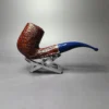 Savinelli Unica U61 Rusticated Bent Billiard Briar Pipe, 6mm, New - Image 3