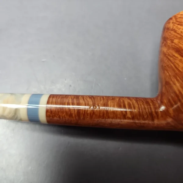 Savinelli Sasso 701 Smooth Lovat Briar Pipe, 6mm, New - Image 3