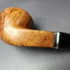 Ser Jacopo La Fuma Smooth Bulldog w/Silver Estate Briar Pipe, Italian Estates, 9mm - Image 3