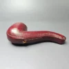 BBB 1907 Smooth Bent Billiard w/ Amber Stem Estate Briar Pipe, English Estates - Image 3