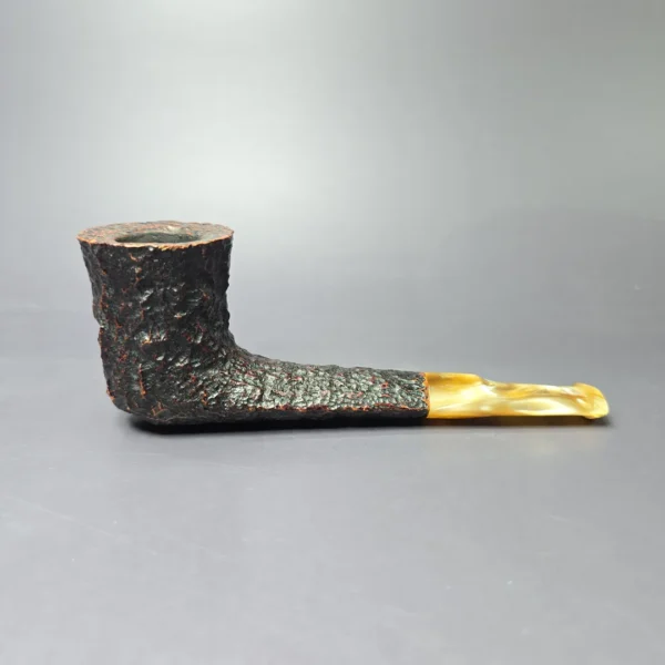 Savinelli Estella 915 Rusticated Lumberman Estate Briar Pipe, Italian Estates - Image 3