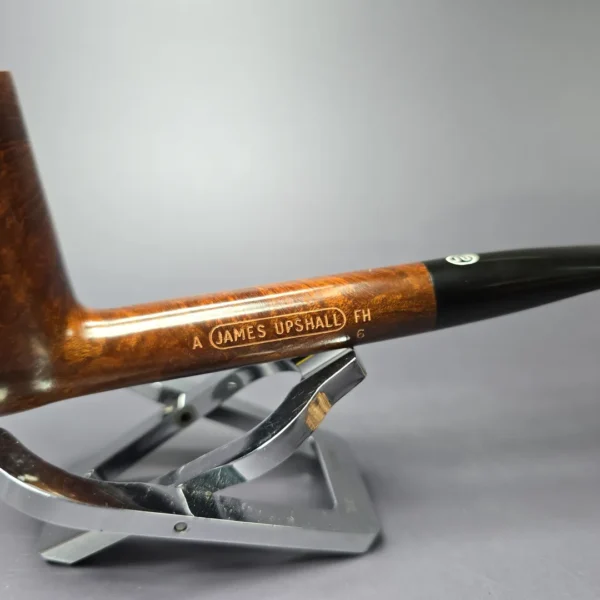 James Upshall A Grade Grp 6 Smooth "Newmarket" Stack Estate Briar Pipe, Unsmoked - Image 3