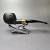 4th Generation Klassisk 406 Sandblasted Prince Estate Briar Pipe, Unsmoked - Image 3
