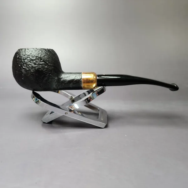 4th Generation Klassisk 406 Sandblasted Prince Estate Briar Pipe, Unsmoked - Image 3