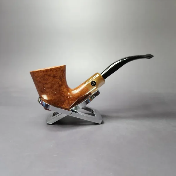 Butz-Choquin Camargue 1710 Smooth Sitter Estate Briar Pipe, French Estates - Image 3