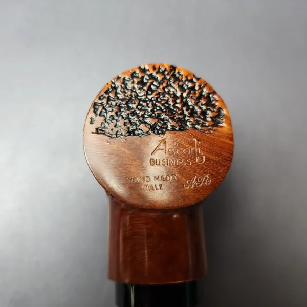 Ascorti Cool Business Reverse Calabash Poker Estate Briar Pipe, Italian Estates - Image 3