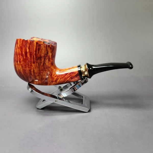 4th Generation (by Nording) Frihand Red Grain A Smooth Freehand Estate Briar Pipe, Unsmoked - Image 3