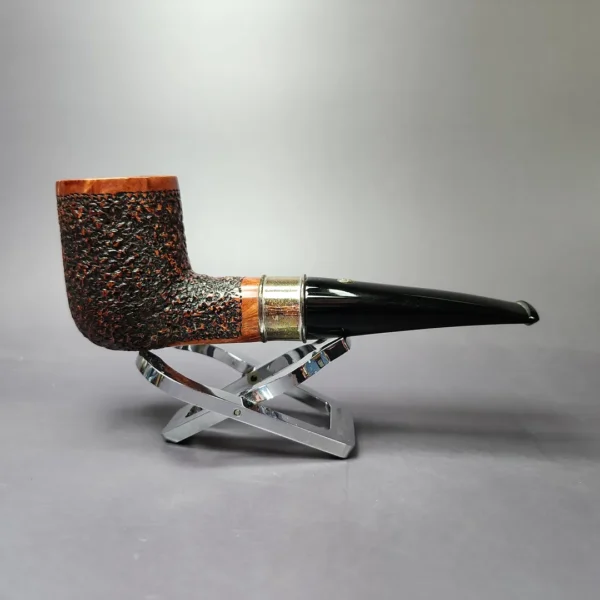 Mastro de Paja Commissioner Unica Billiard Estate Briar Pipe, Unsmoked, 9mm - Image 3