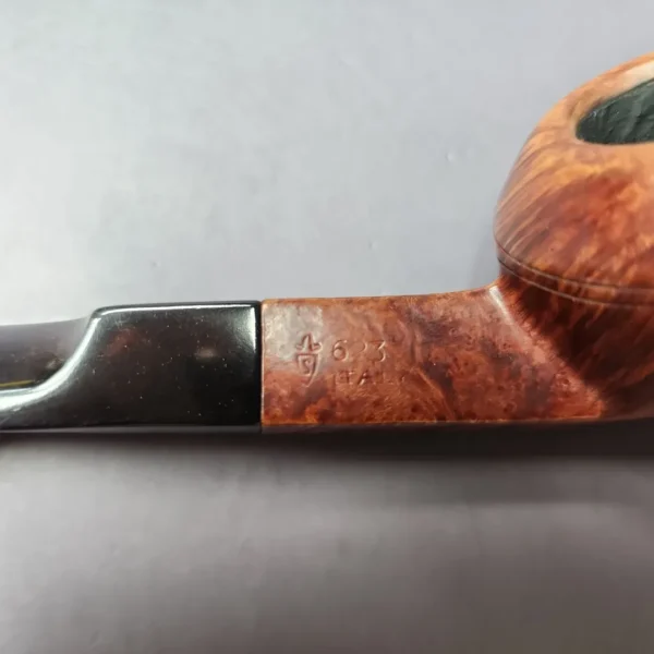 Savinelli Punto Oro 623 Smooth Bulldog Estate Briar Pipe, Italian Estates - Image 3