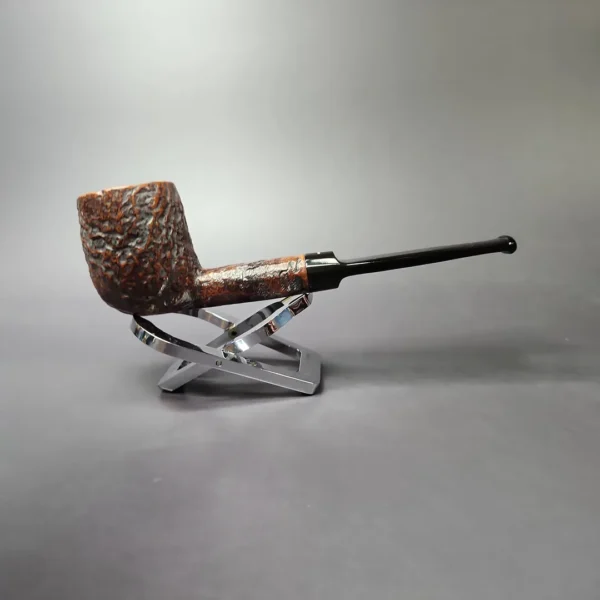 Barling King 6199 Sandblasted Billiard Estate Briar Pipe, English Estates - Image 4