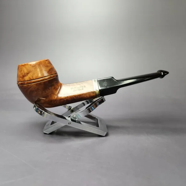 Peterson Emerald 150 Smooth Bulldog Estate Briar Pipe, Irish Estates - Image 4