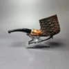 4th Generation (by Ascorti) Forza Grappa 1957 Rusticated Pot Estate Briar Pipe, Unsmoked - Image 4