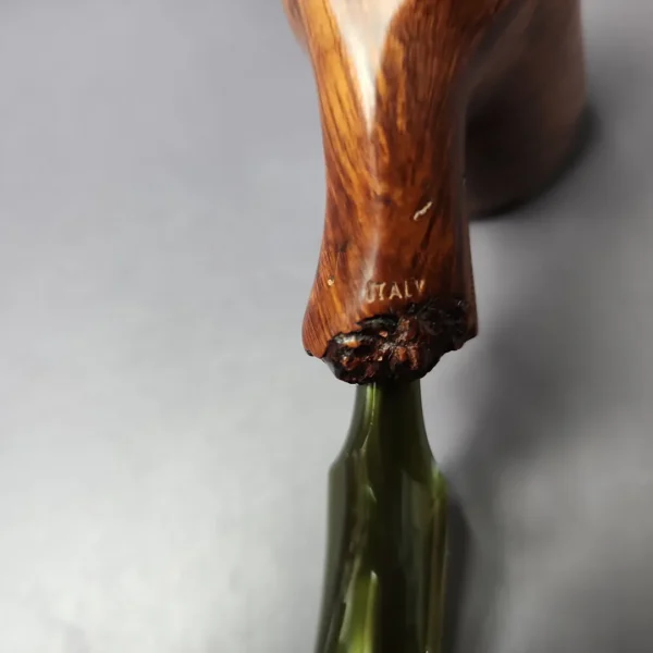 Arendal Algerian Briar Smooth Freehand Estate Briar Pipe, Italian Estates - Image 4