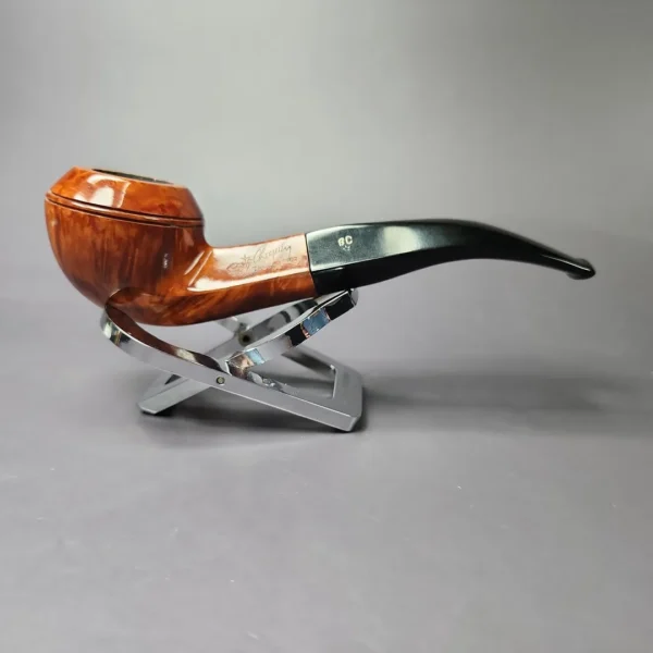 Butz Choquin Trocadero 1027 Smooth Bulldog Estate Briar Pipe, French Estates - Image 4