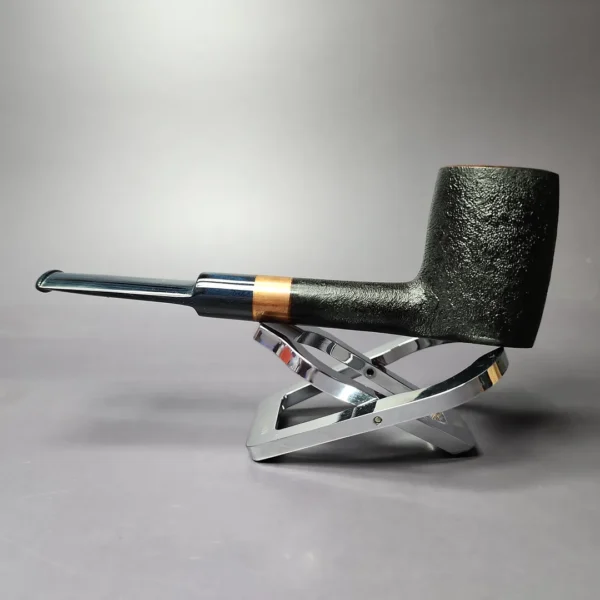4th Generation Pipe of the Year 2023 by Bruno Nuttens Sandblasted Estate Briar Pipe, Unsmoked - Image 4