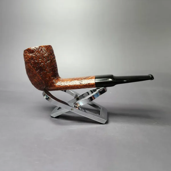 Viby 015 Sandblasted Pear Estate Briar Pipe, Danish Estates - Image 4