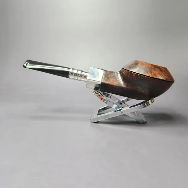 Elwood (Ferndown) "OD 838" Spigot Bulldog Estate Briar Pipe, English Estates 9mm - Image 4