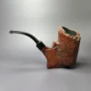 Dane Craft S Partially Sandblasted Freehand Estate Briar Pipe, American Estates - Image 4
