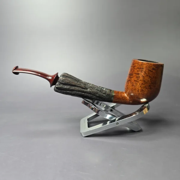 Moonlight Pipes "Taproot" Lovat Handmade Briar Pipe, New - Image 4