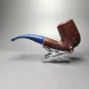 Savinelli Unica U61 Rusticated Bent Billiard Briar Pipe, 6mm, New - Image 4