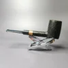 4th Generation Pipe of the Year 2023 by Bruno Nuttens Sandblasted Estate Briar Pipe, Unsmoked - Image 4