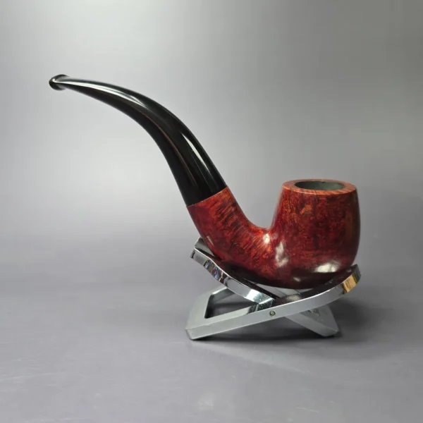 Dunhill c.1920-22 Bruyere (A) 125 Smooth Bent Billiard Estate Briar Pipe, English Estates - Image 4