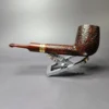 Caesare Barontini Padua 02 Sandblasted Lovat Estate Briar Pipe, Unsmoked, 9mm - Image 4